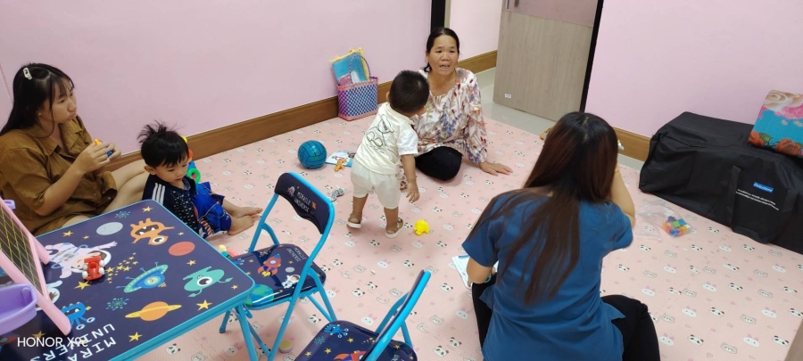 การให้บริการ ตรวจคัดกรองพัฒนาการเด็ก (DSPM) สำหรับเด็กช่วงอายุ  9 เดือน | 18 เดือน | 30 เดือน | 42 เดือน | 60 เดือน  ณ ห้องพัฒนาการเด็ก ชั้น 2 ศูนย์ ศพส. เทศบาลตำบลนาเยีย